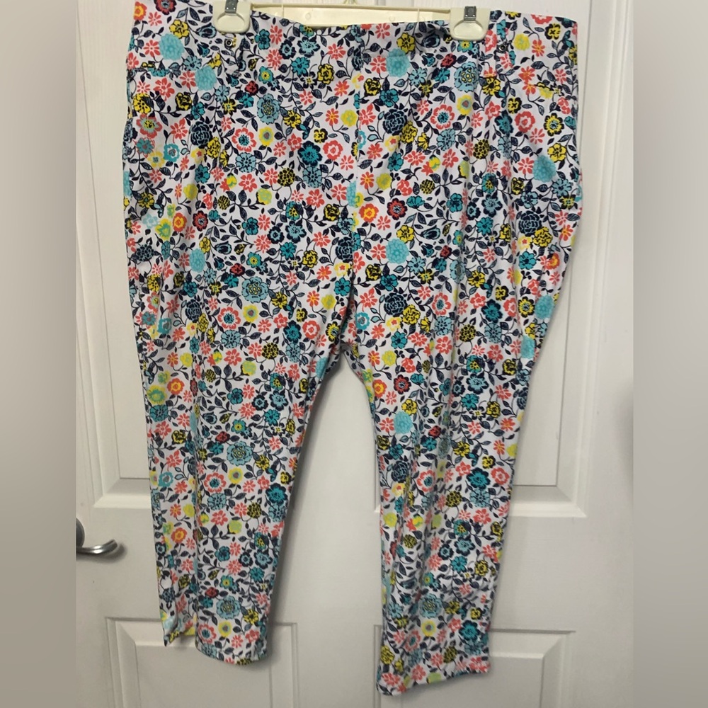 Terra & Sky Multicolor Floral Women’s Leggings